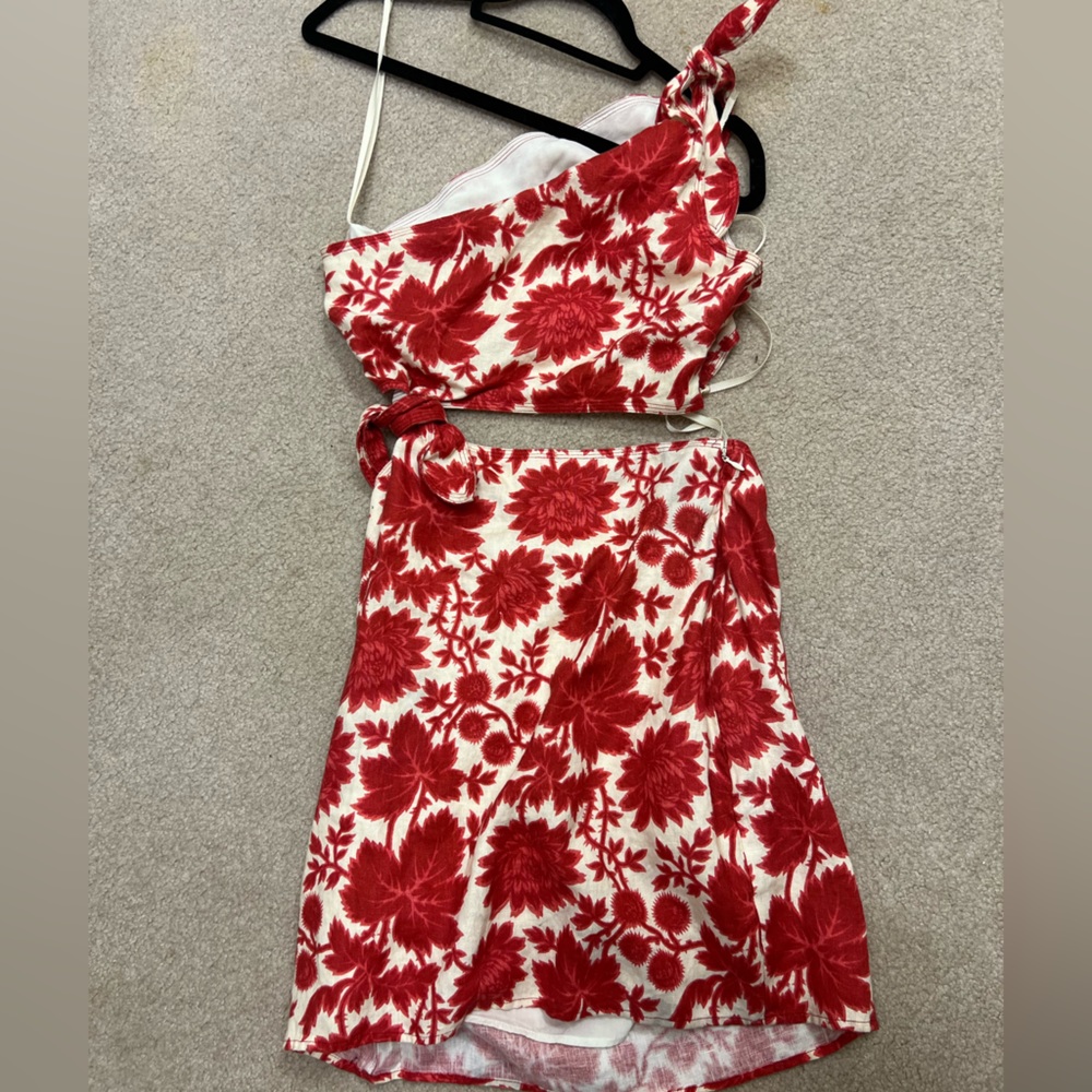 SIR the label Floral One Shoulder Dress - Picture 7 of 7